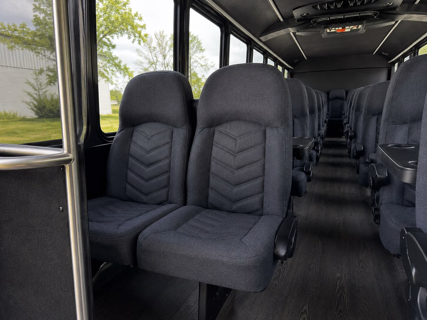 corpus christi 20 passenger minibus interior