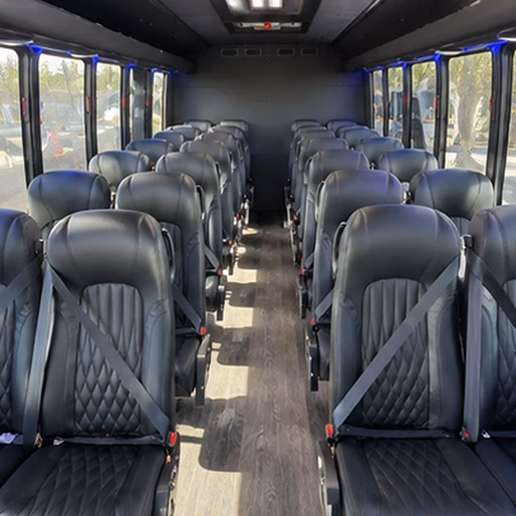 corpus christi bus rental service area
