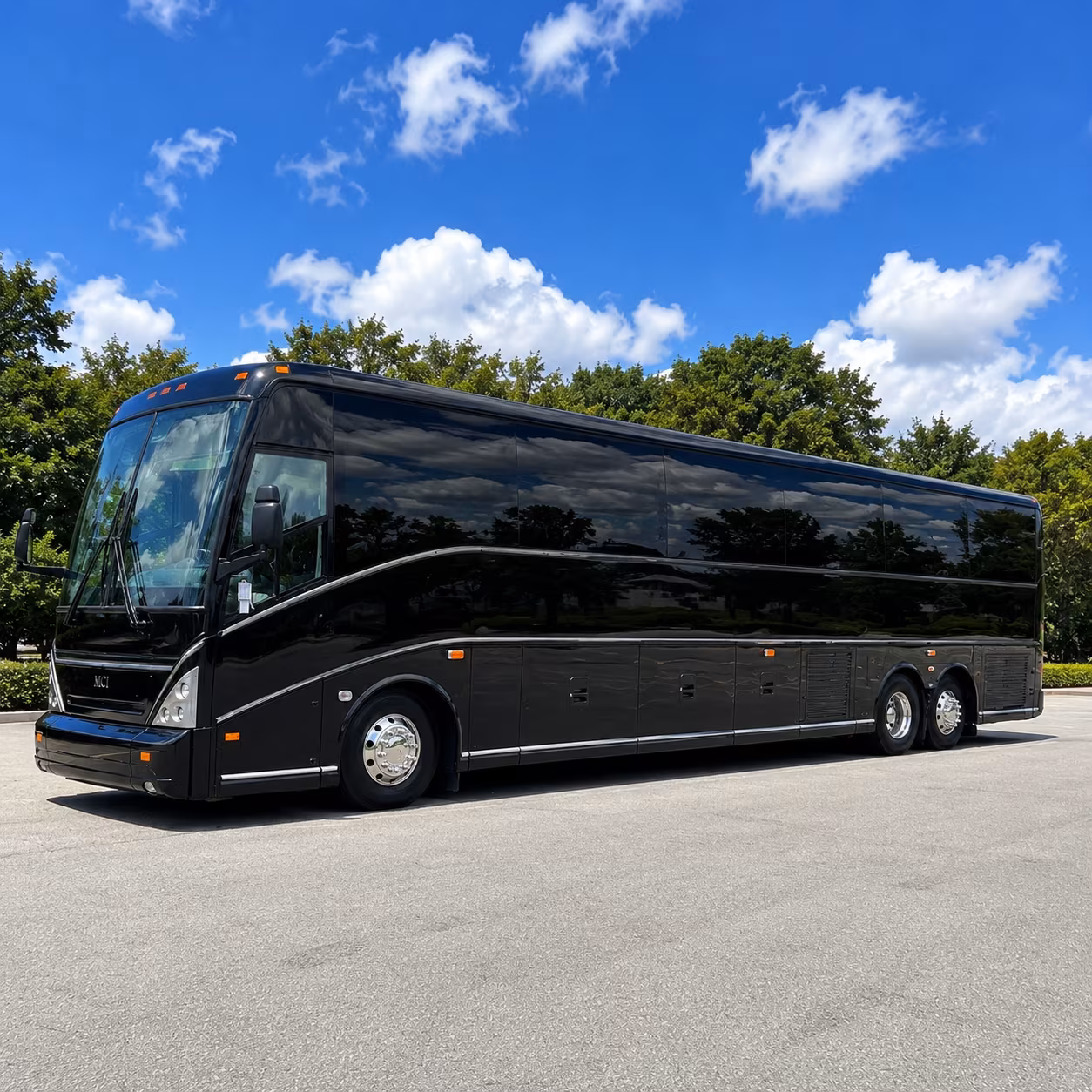corpus christi long distance charter bus rental