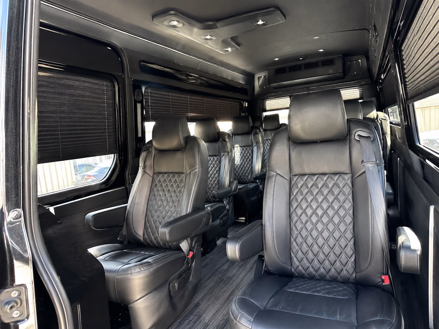 corpus christi sprinter van with driver interior