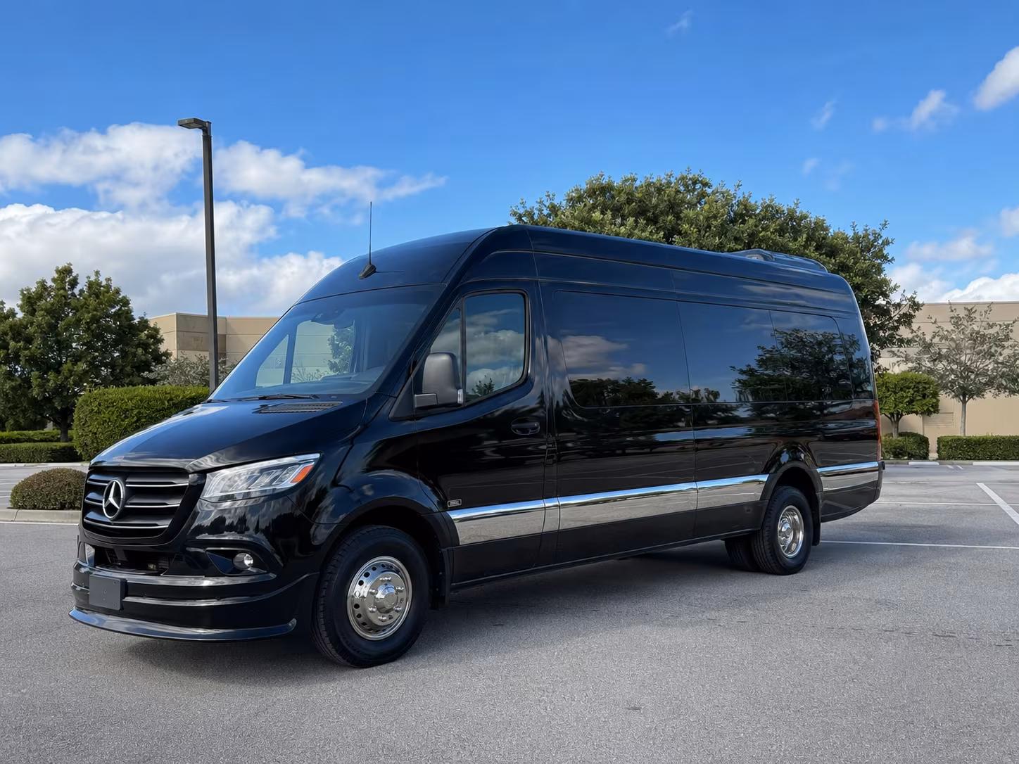 corpus christi sprinter van with driver